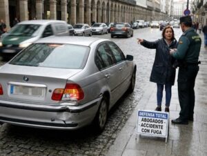 sanción por darse ala fuga en un accidente